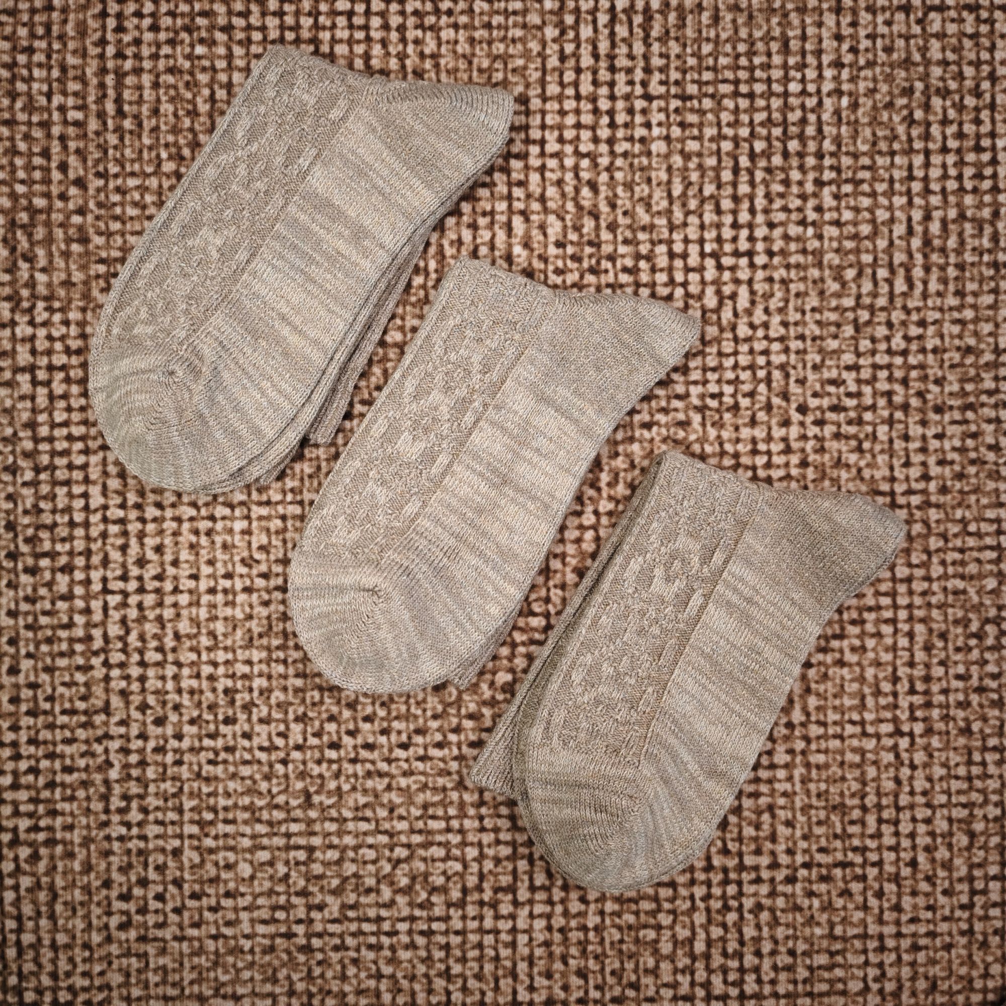 汉麻中筒袜加厚透气高通弹力袜男女同款排汗速干不臭脚