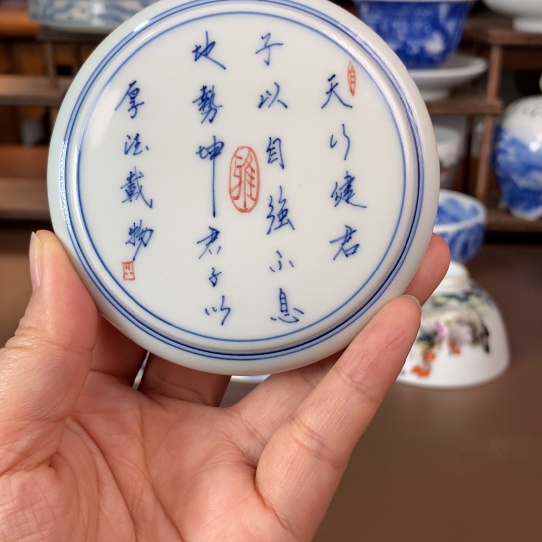 景德镇陶瓷手工手绘
