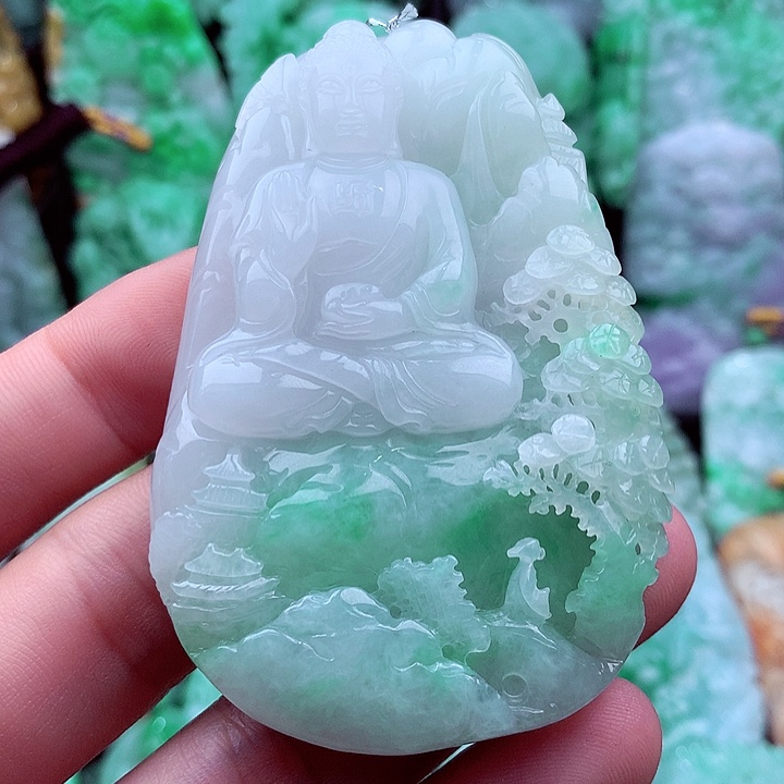 翡翠未镶嵌吊坠(不含链)大*哥