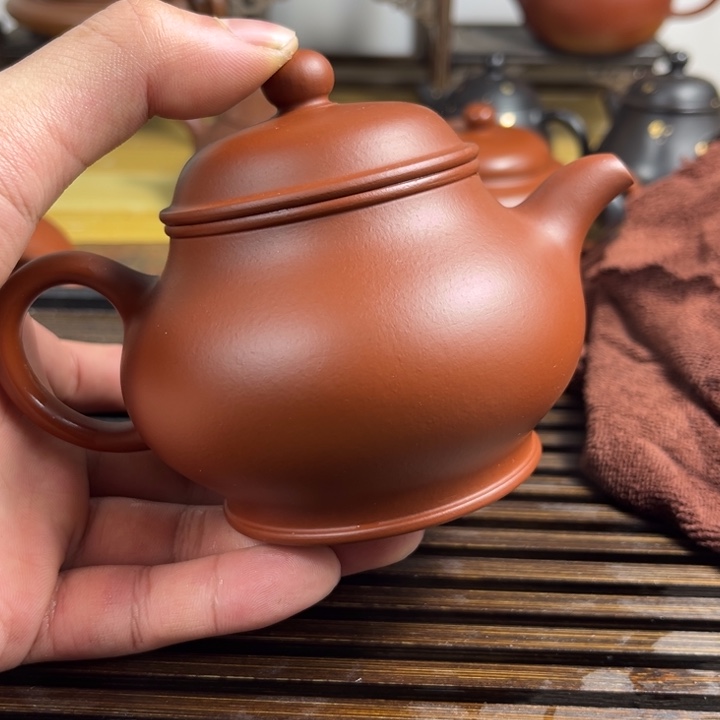 原矿紫砂半手工制作