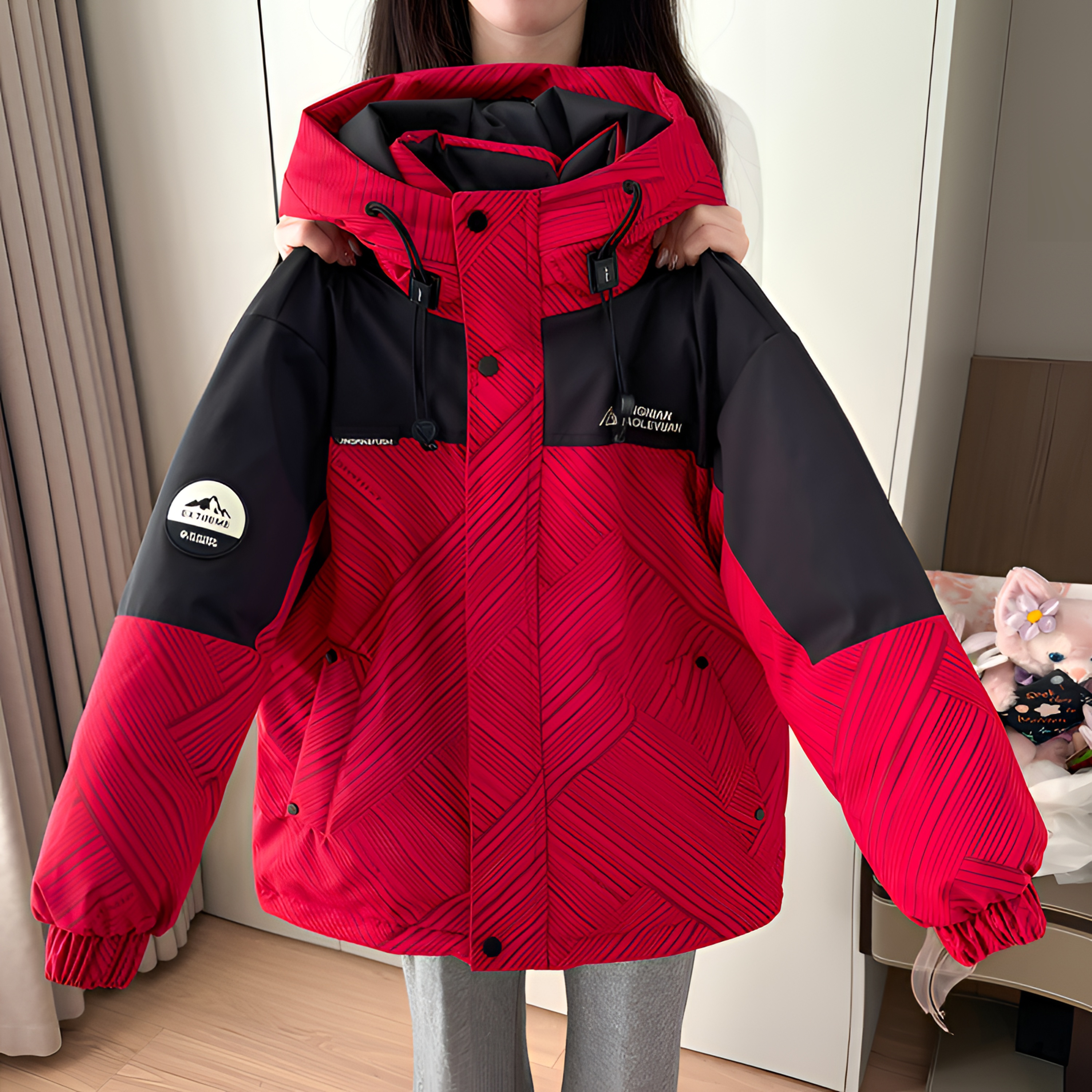 【抗寒-20°加厚派克服】男女同款冬季户外保暖童棉服【顺丰包邮发货】