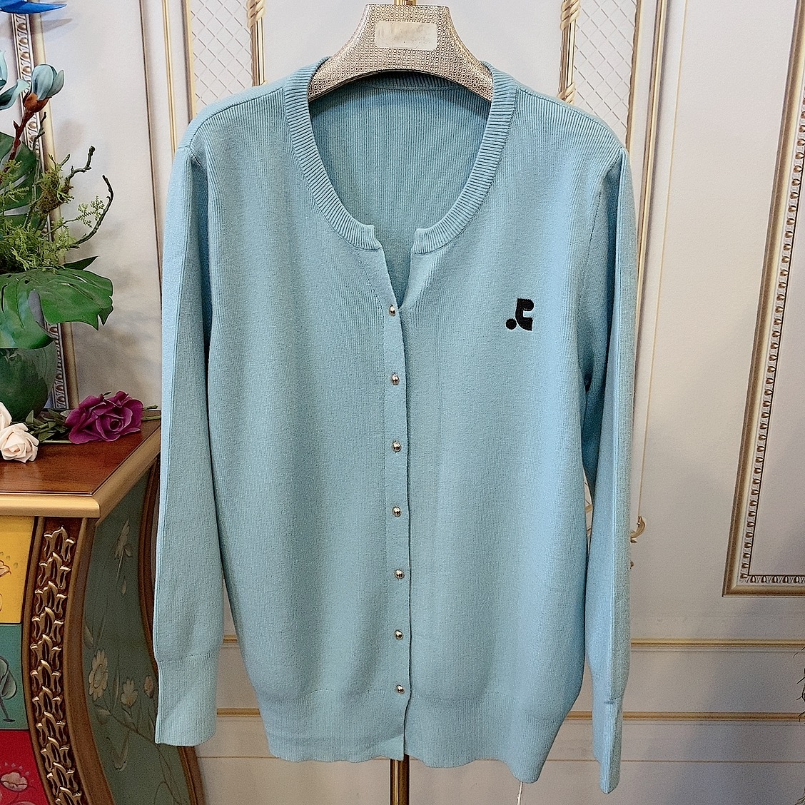 （衣长67）新款时尚百搭毛衣8151