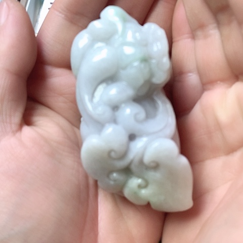 翡翠颈饰未镶嵌天然缅甸翡翠a货