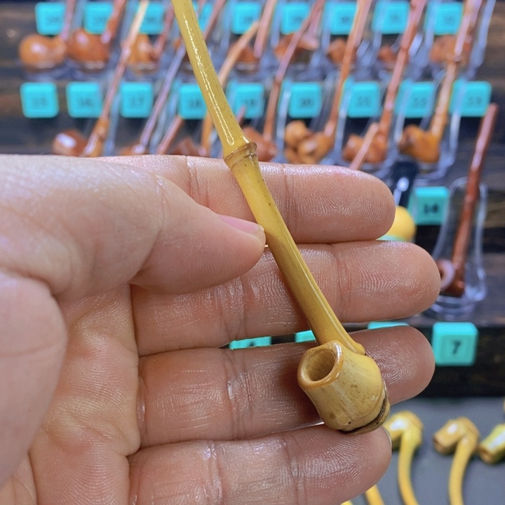 竹伪*纯手工文玩烟斗