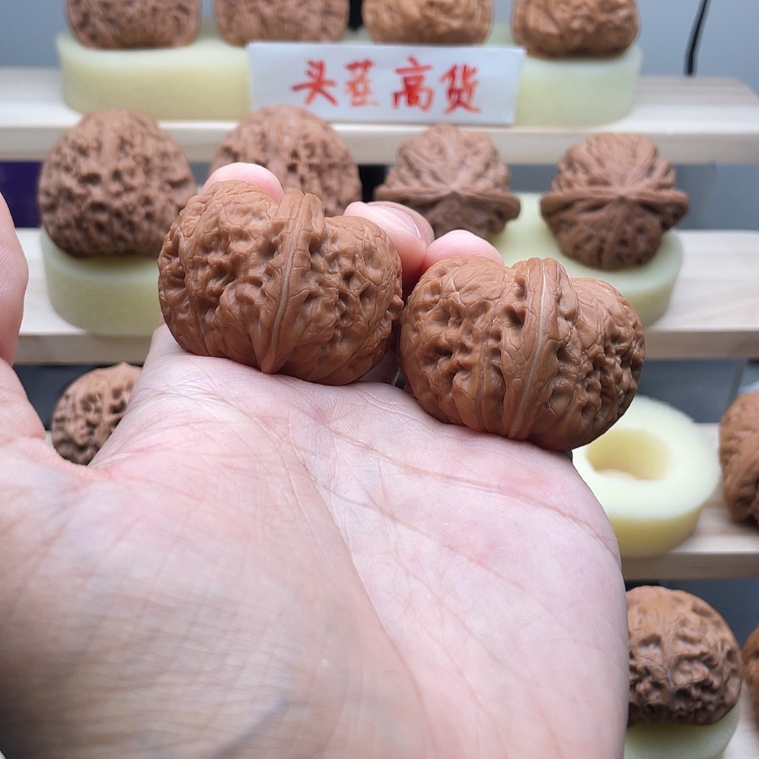 吊坠文玩核桃幸*。43全品元宝交友价