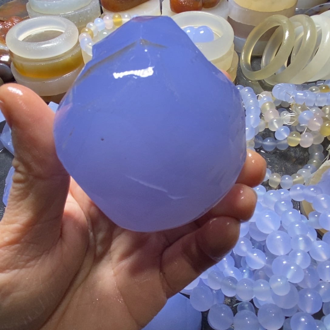 玛瑙/玉髓未镶嵌珠宝半成品
