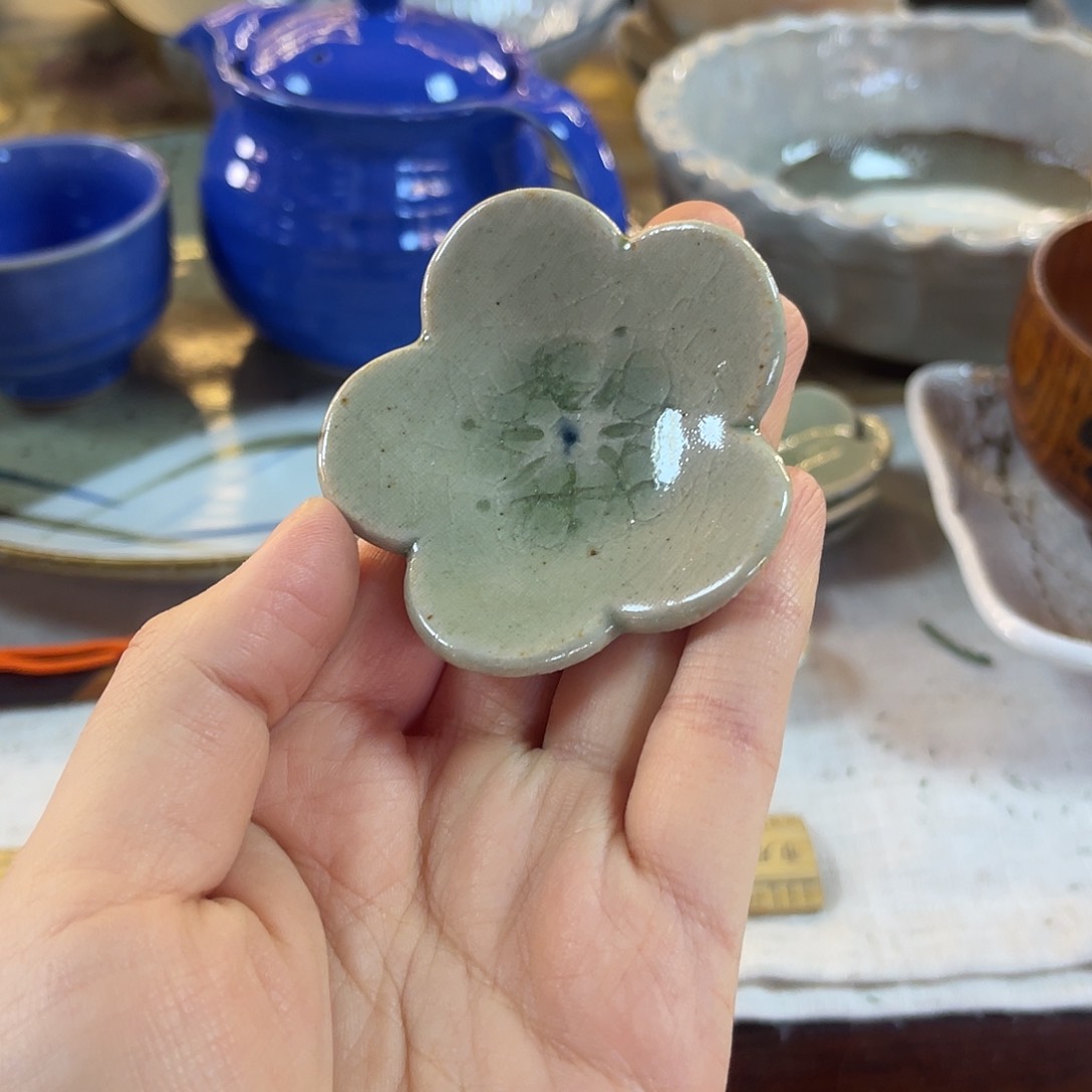 瓷片小花小可爱粗陶23