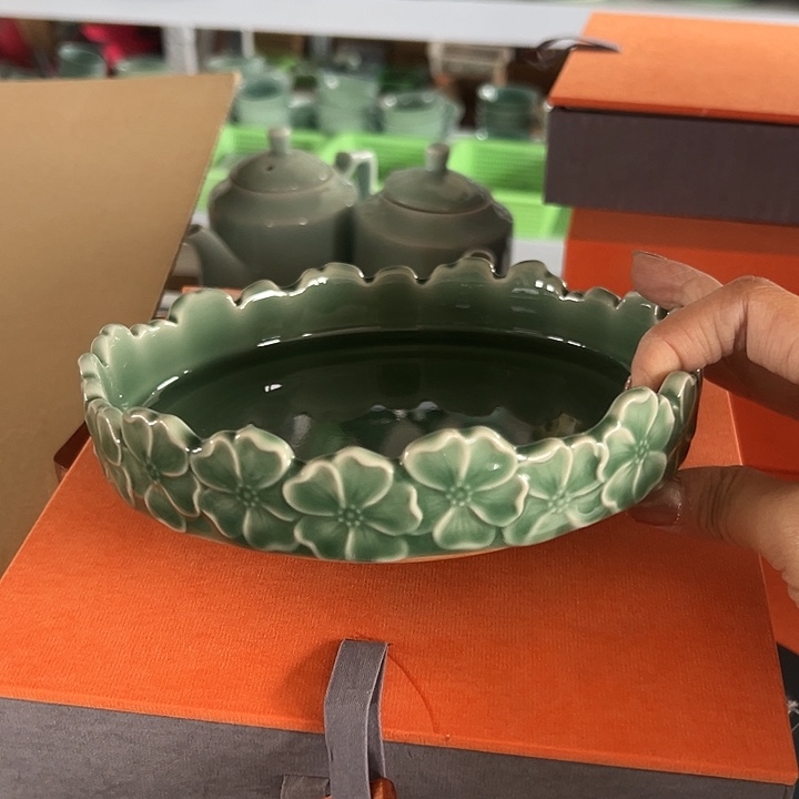 小米茶器龙泉青瓷