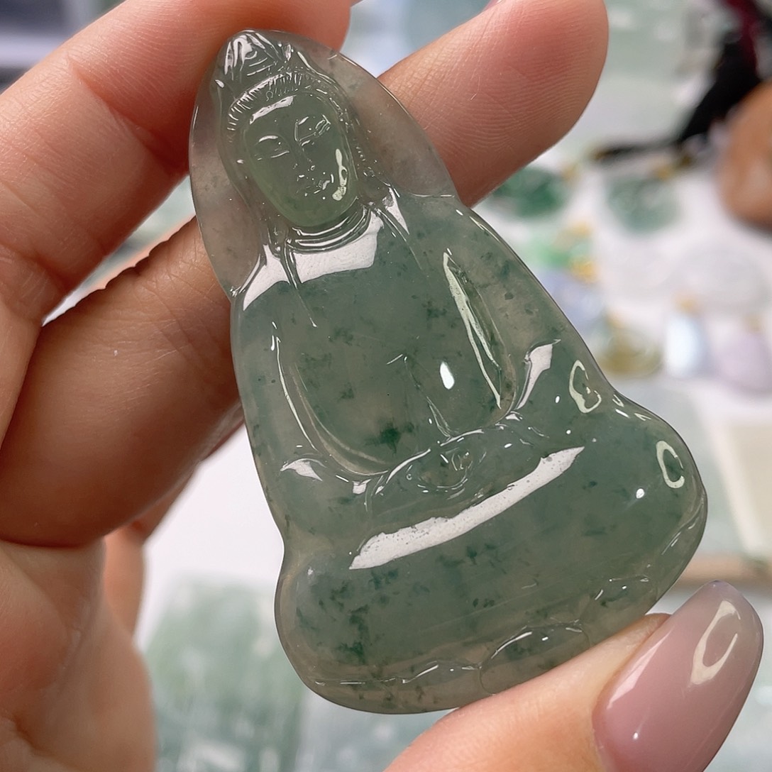 吊坠(不含链)未镶嵌翡翠1