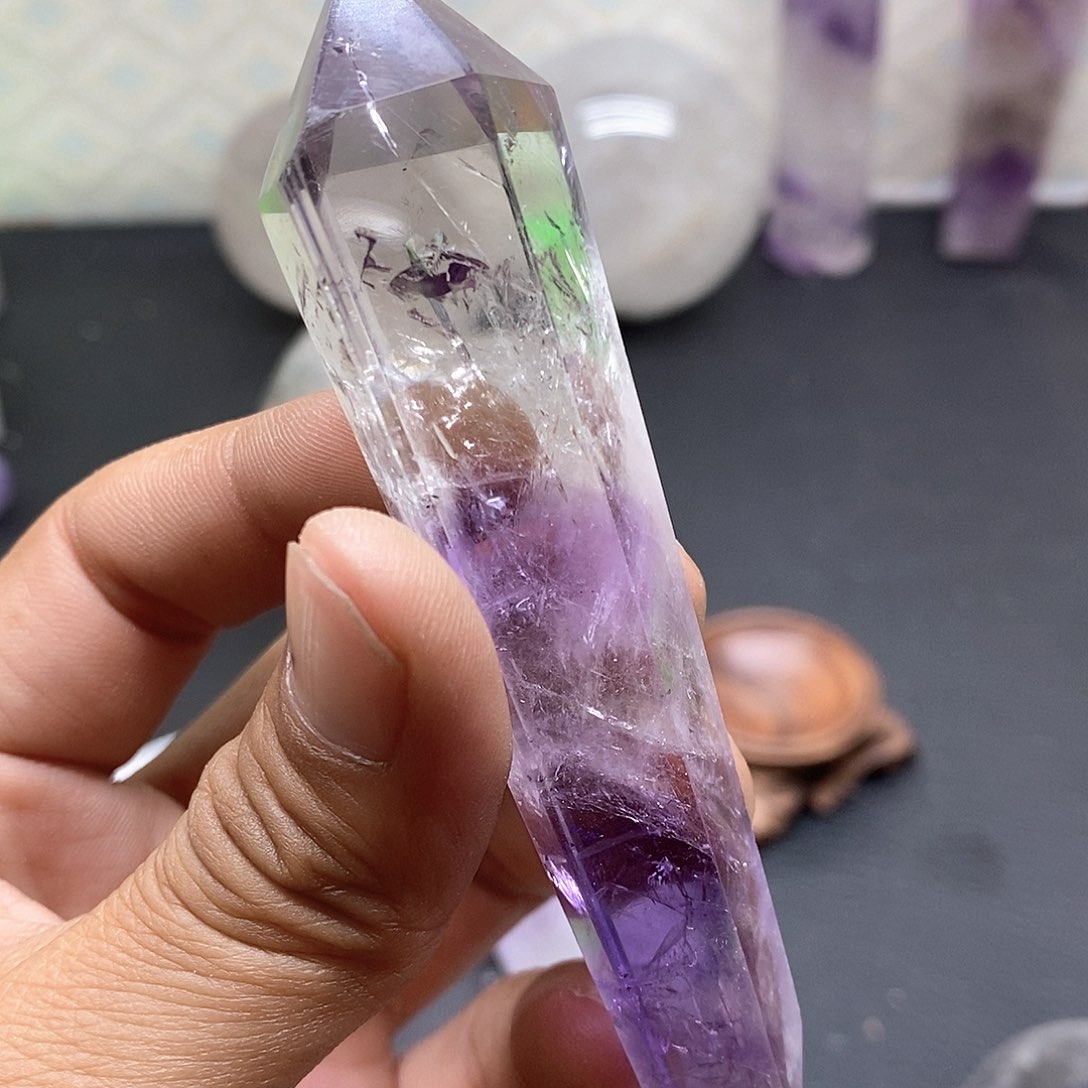 128未镶嵌水晶水晶石