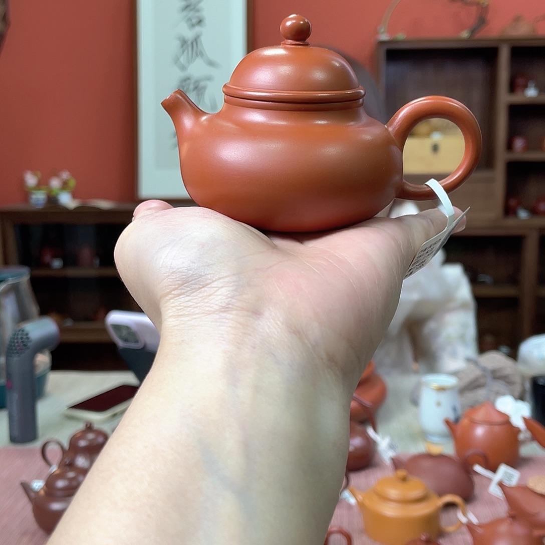 茶壶紫砂潮州全手工手拉壶