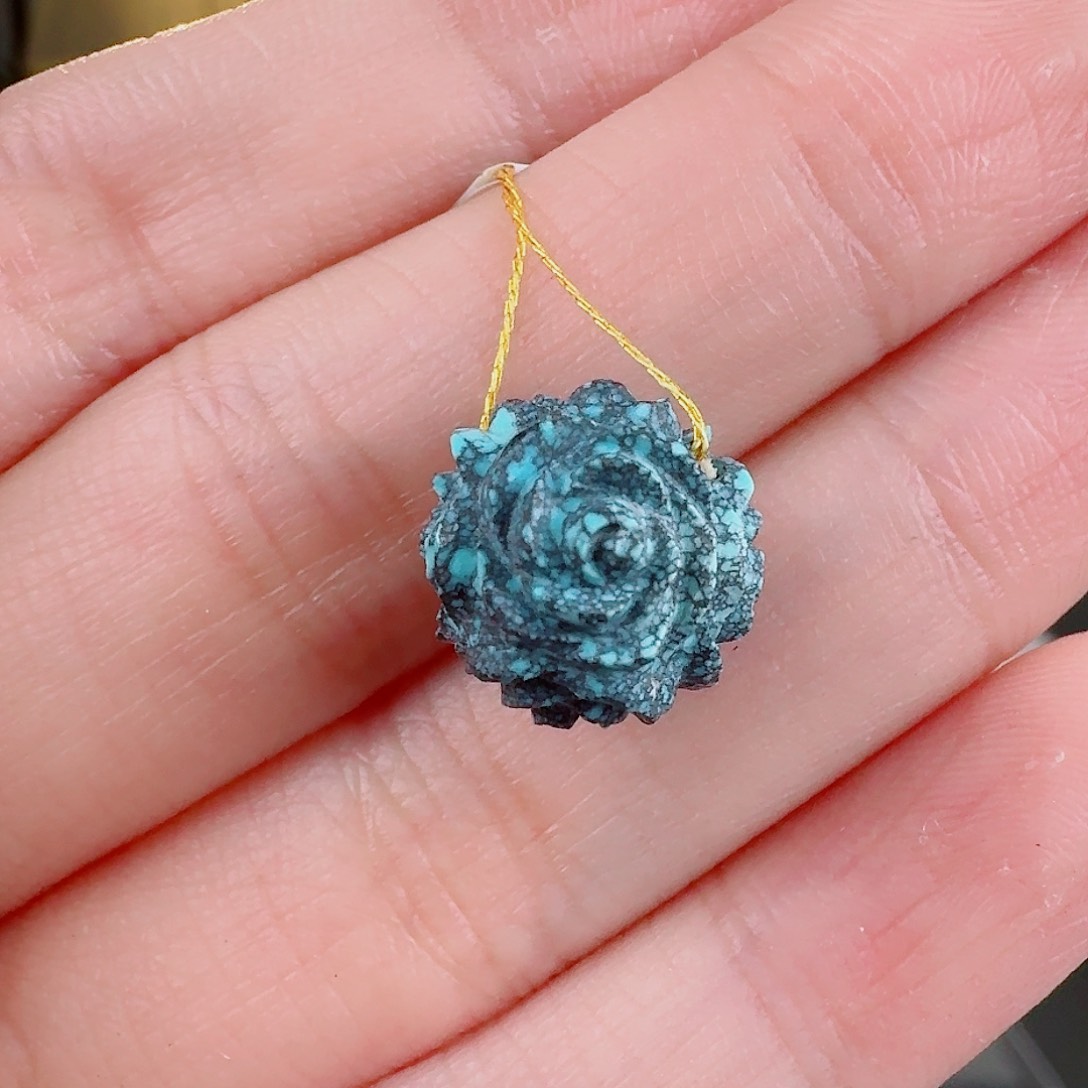 绿松石珠宝奇石未镶嵌