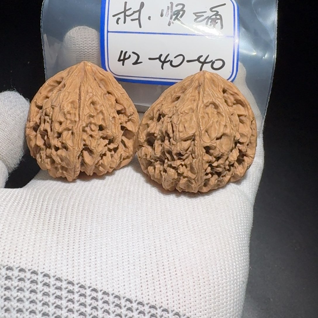 文玩核桃把件10号村将