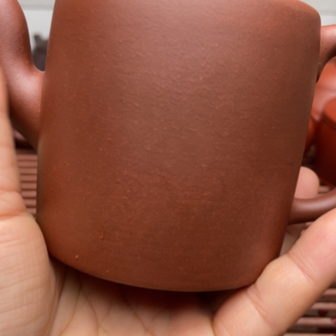 紫砂茶壶新**景紫砂壶全手工壶身有明针痕迹