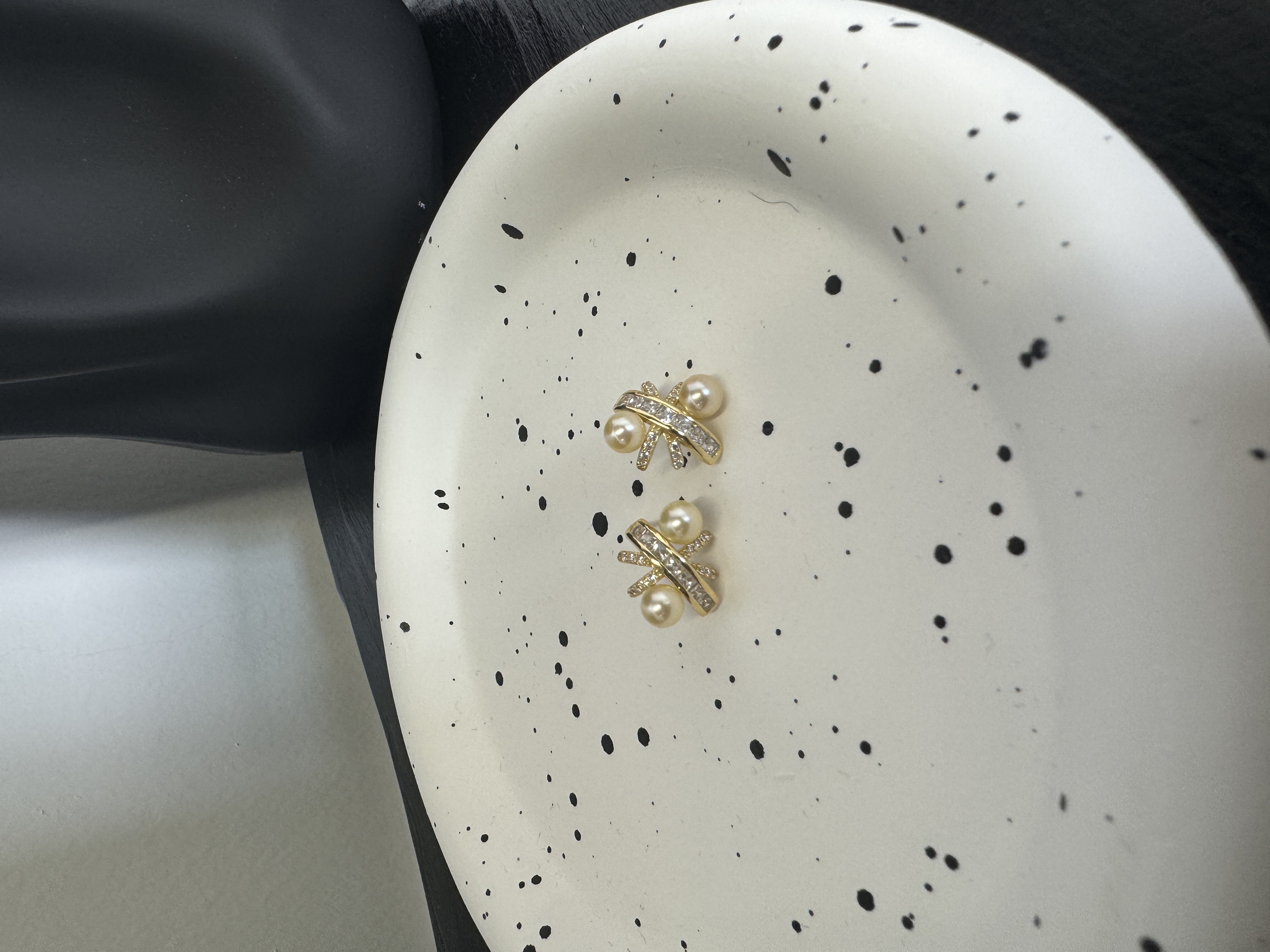 【单款单件】耳饰银S925镶嵌海水珍珠气质小众设计感