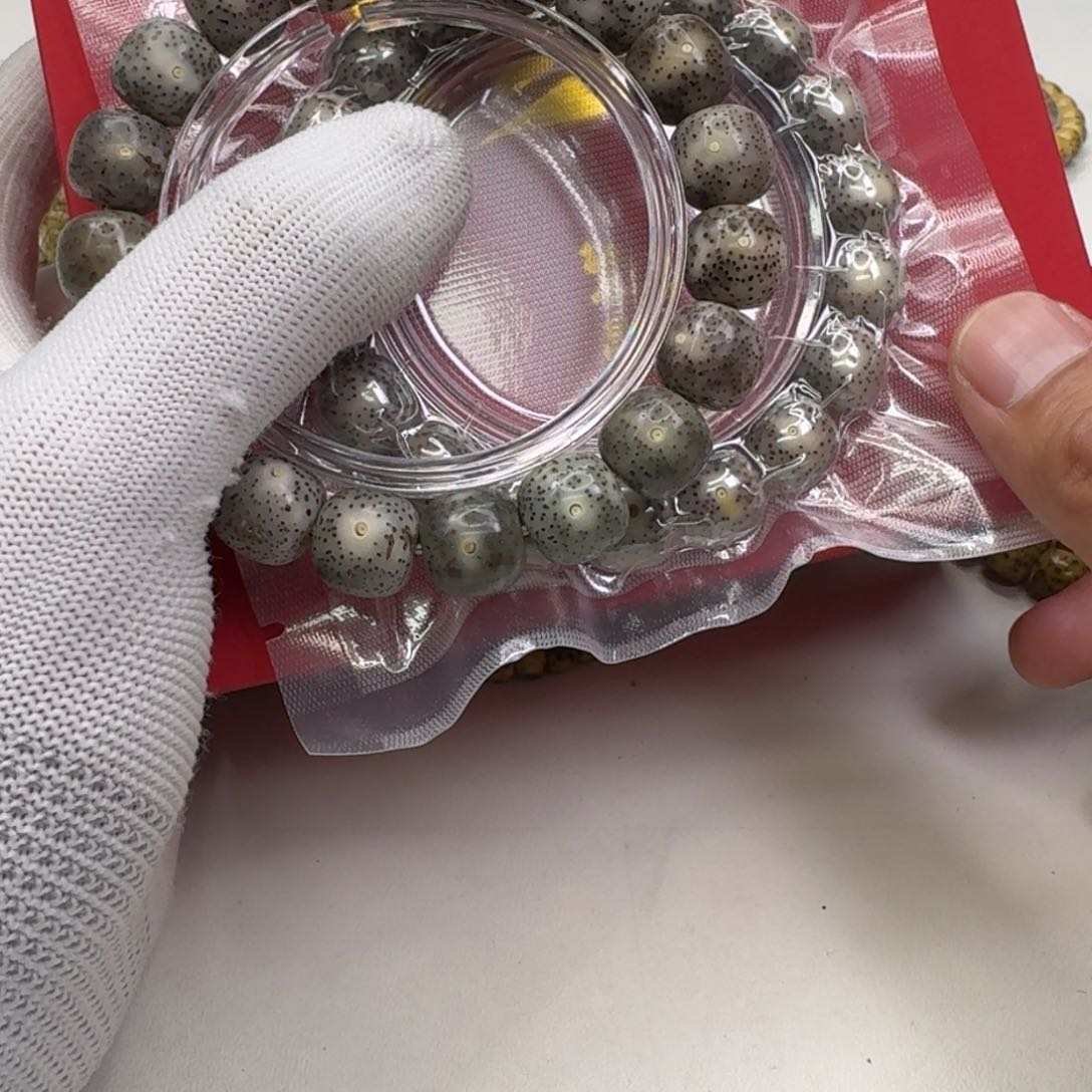 星月菩提手串30梵天糯冰针尖星12.5左右桶单圈