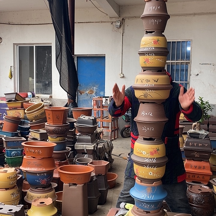 紫砂花盆紫砂艺术