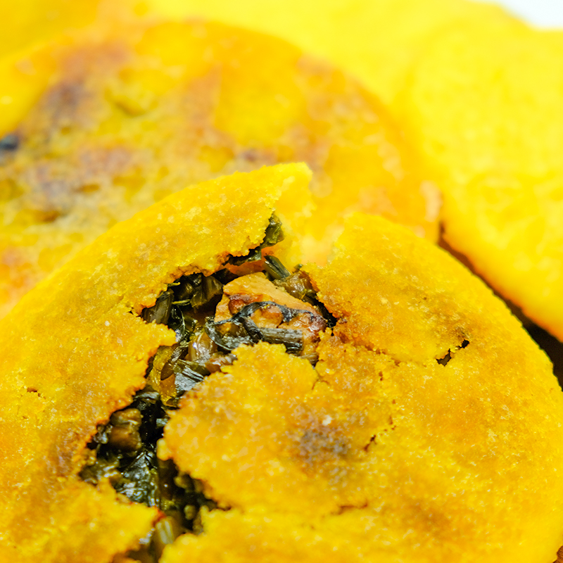 【顺丰包邮】大别山农家玉米包心咸菜豆腐粑粑