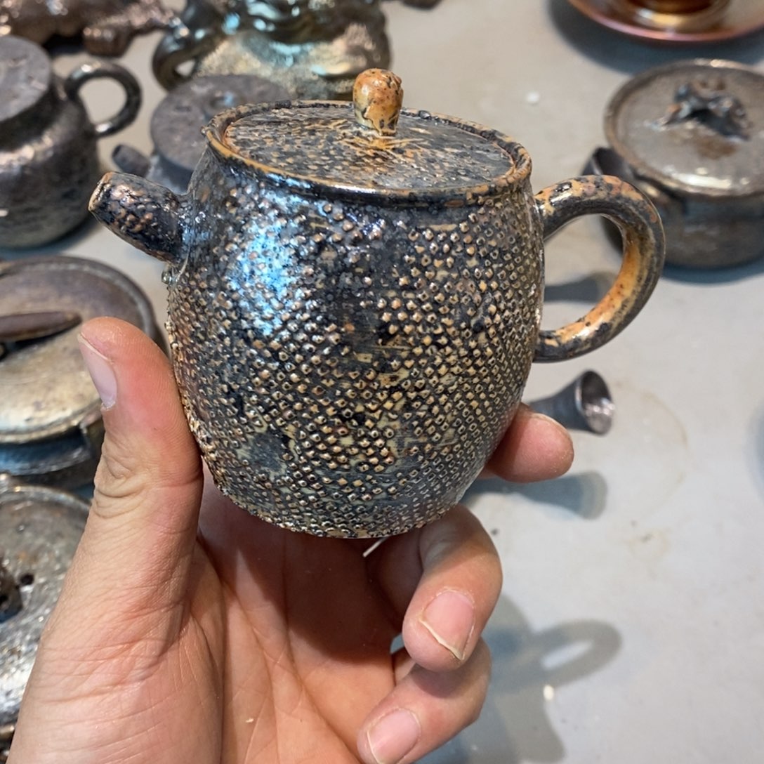 柴烧茶具陶瓷杯子