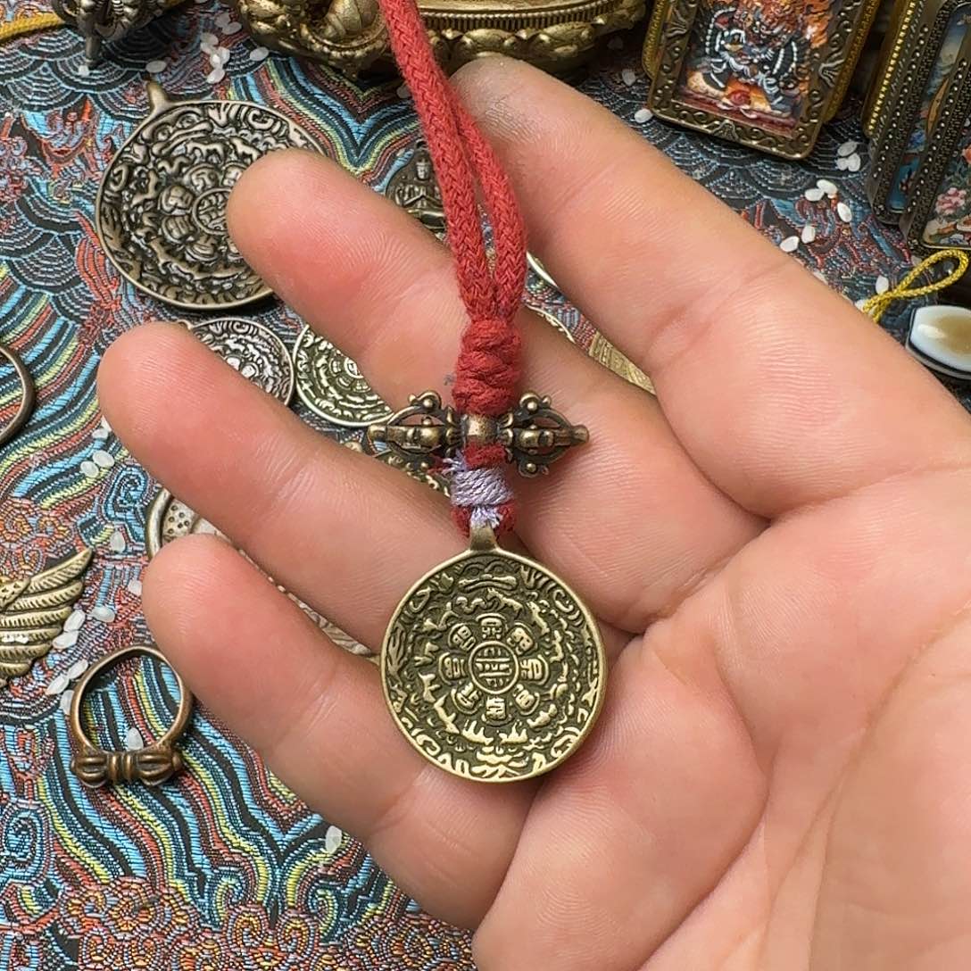 画***高藏式风格九宫八卦牌