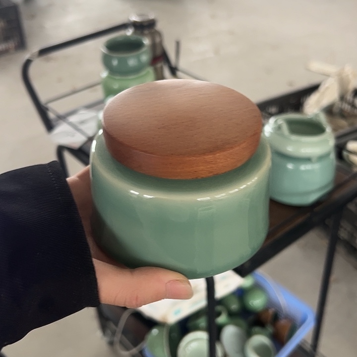小米茶器龙泉青瓷