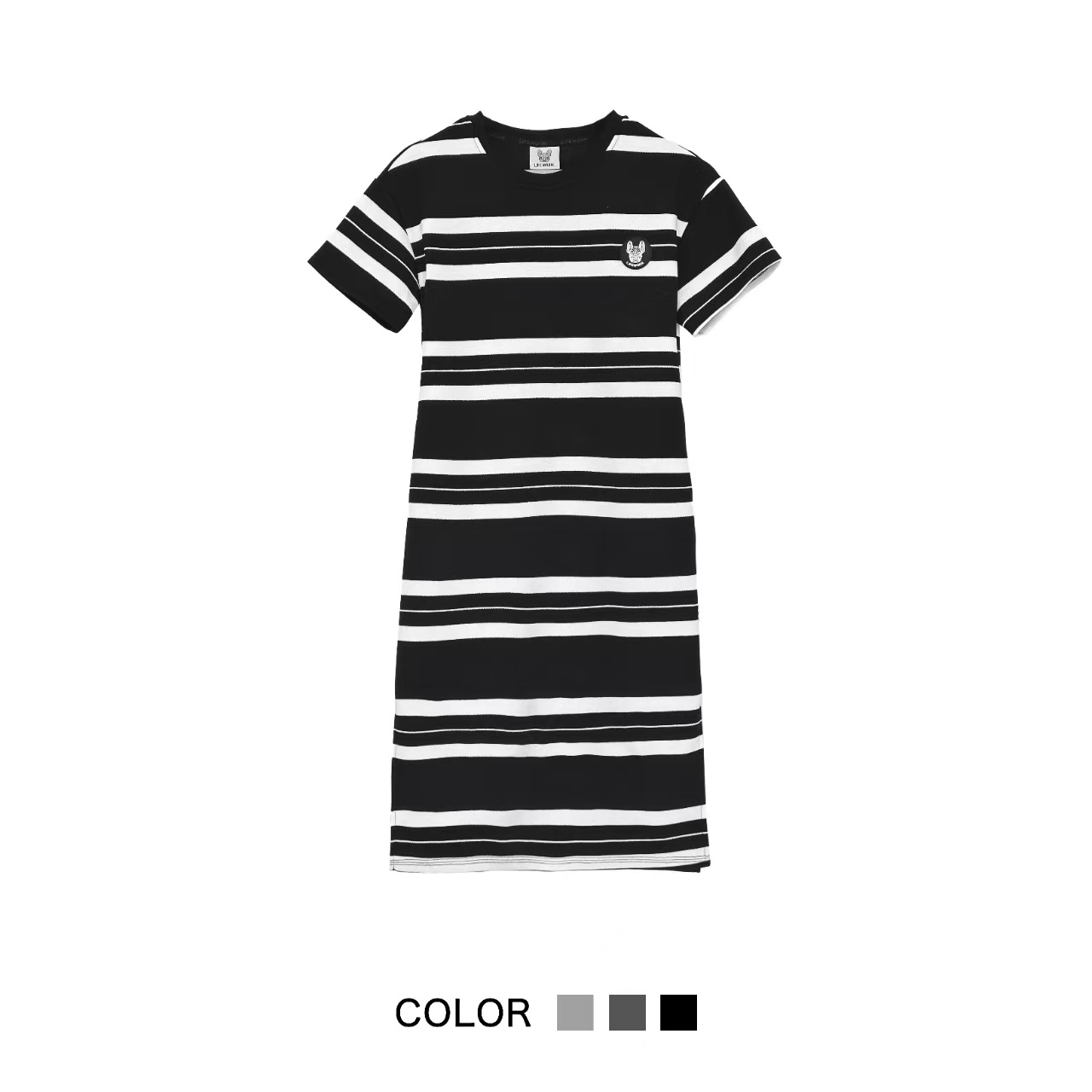 夏季新款条纹连衣裙显高显瘦连衣裙潮流时尚连衣裙宽松舒适连衣裙