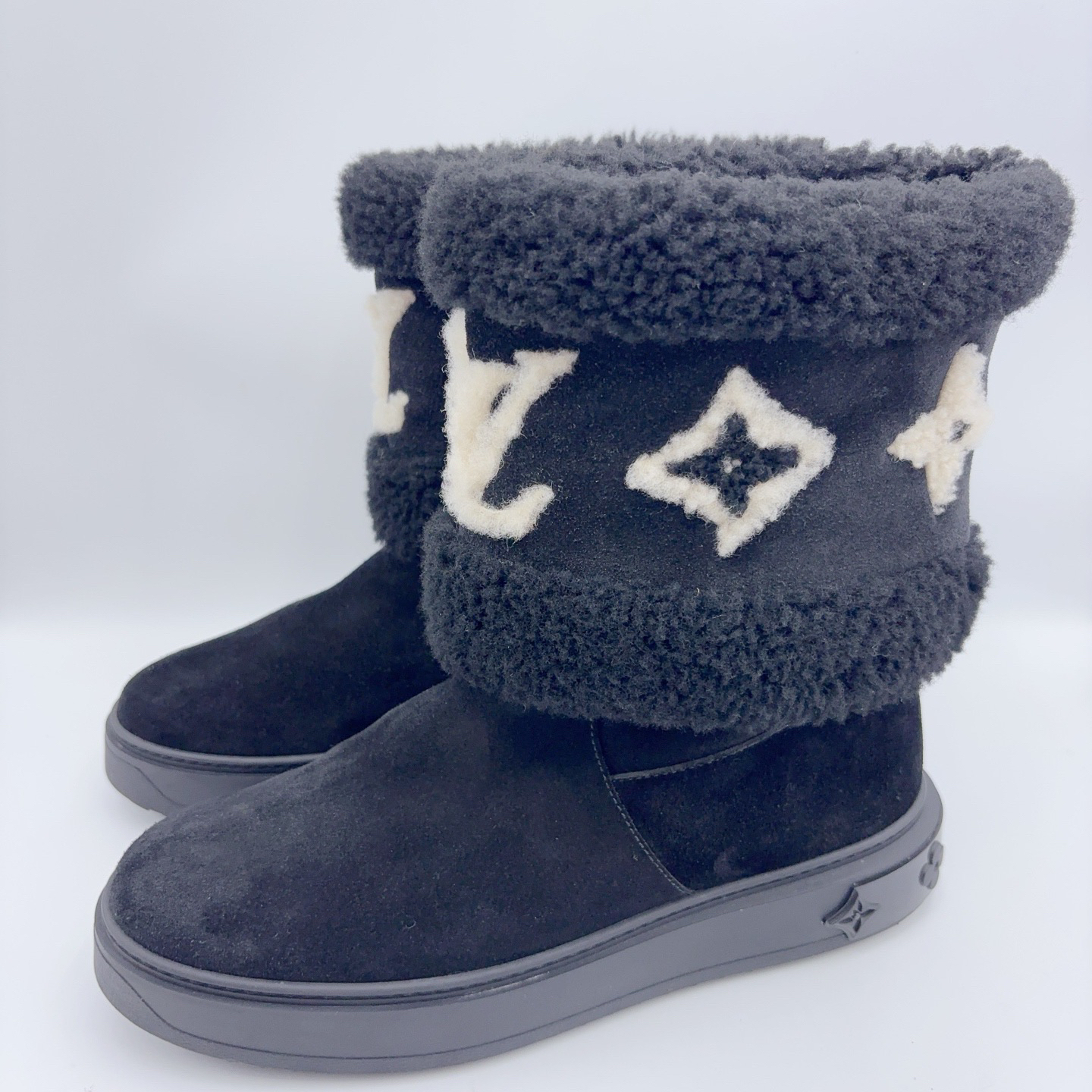 95新 LouisVuitton/路易威登 39码/泰迪毛绒雪地靴/01826