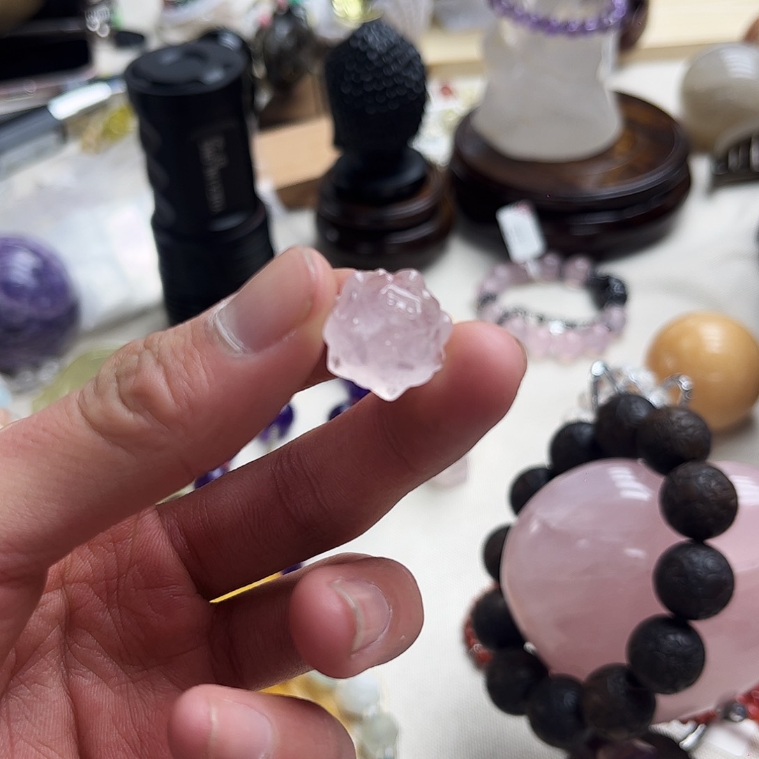 水晶天然水晶微瑕 未镶嵌