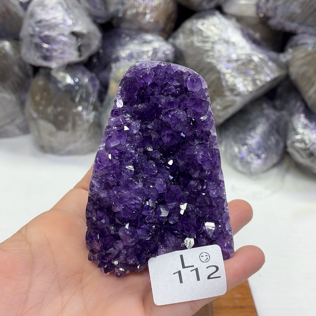 摆件水晶未镶嵌天然紫水晶