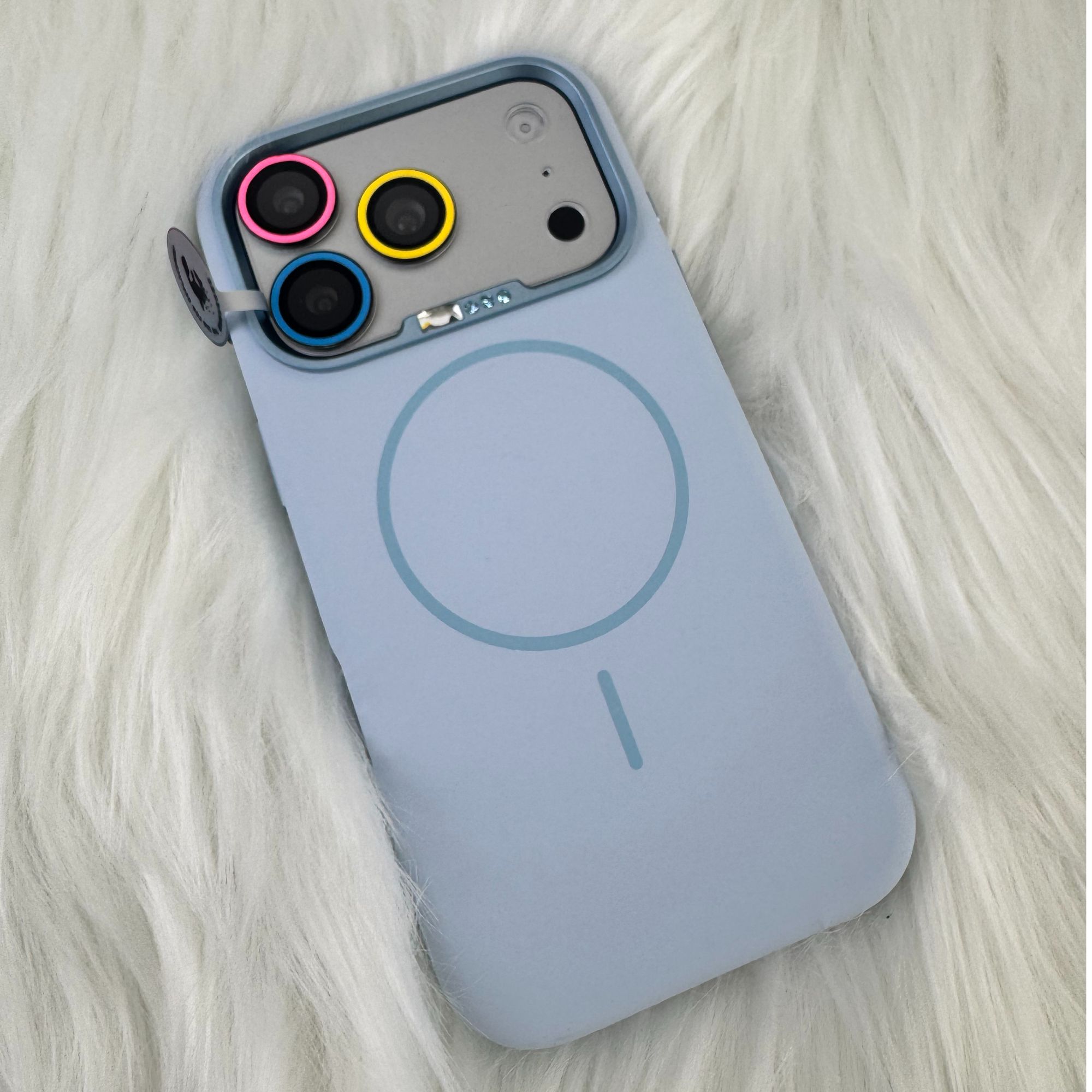 金属镶钻镜头大视窗液态硅胶手机壳相机按键适用苹果iPhone17系列