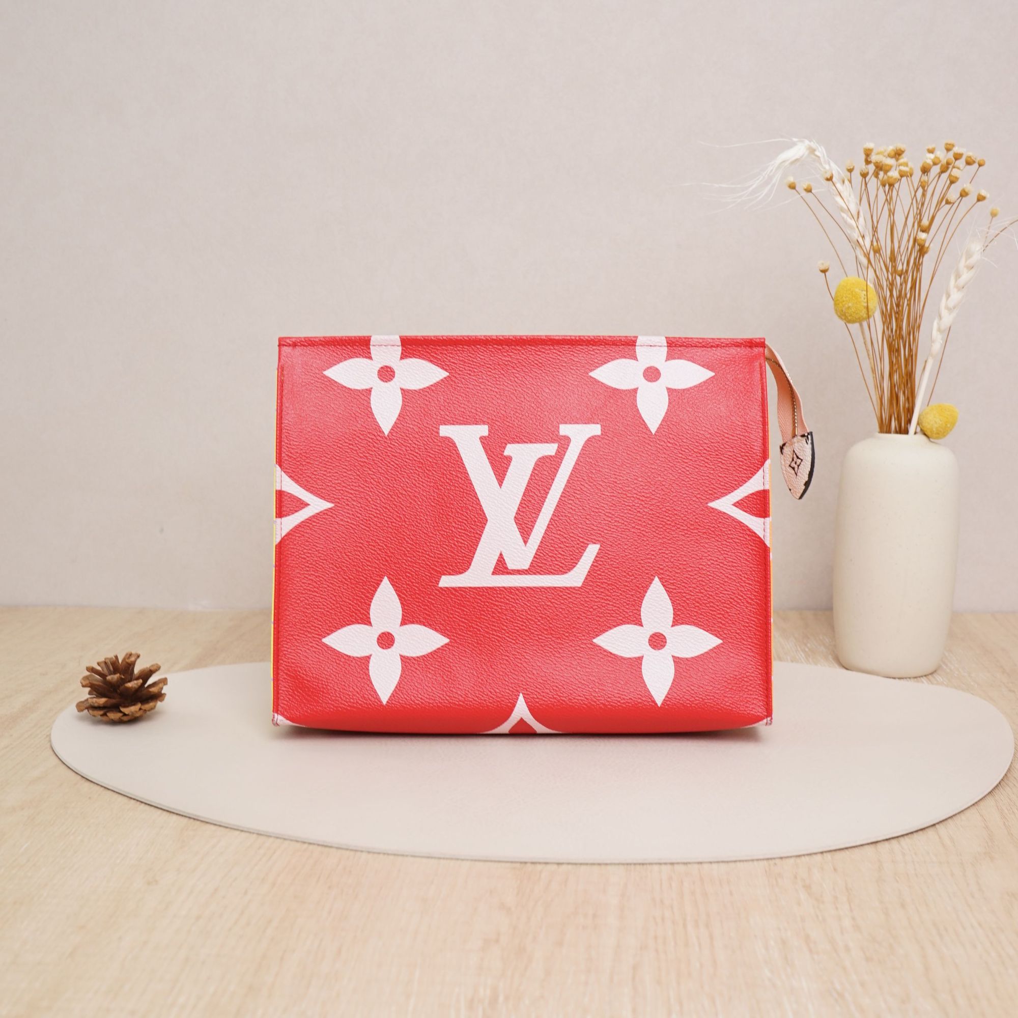 95新 LouisVuitton/路易威登 路易威登洗漱包拼色老花/DS046551