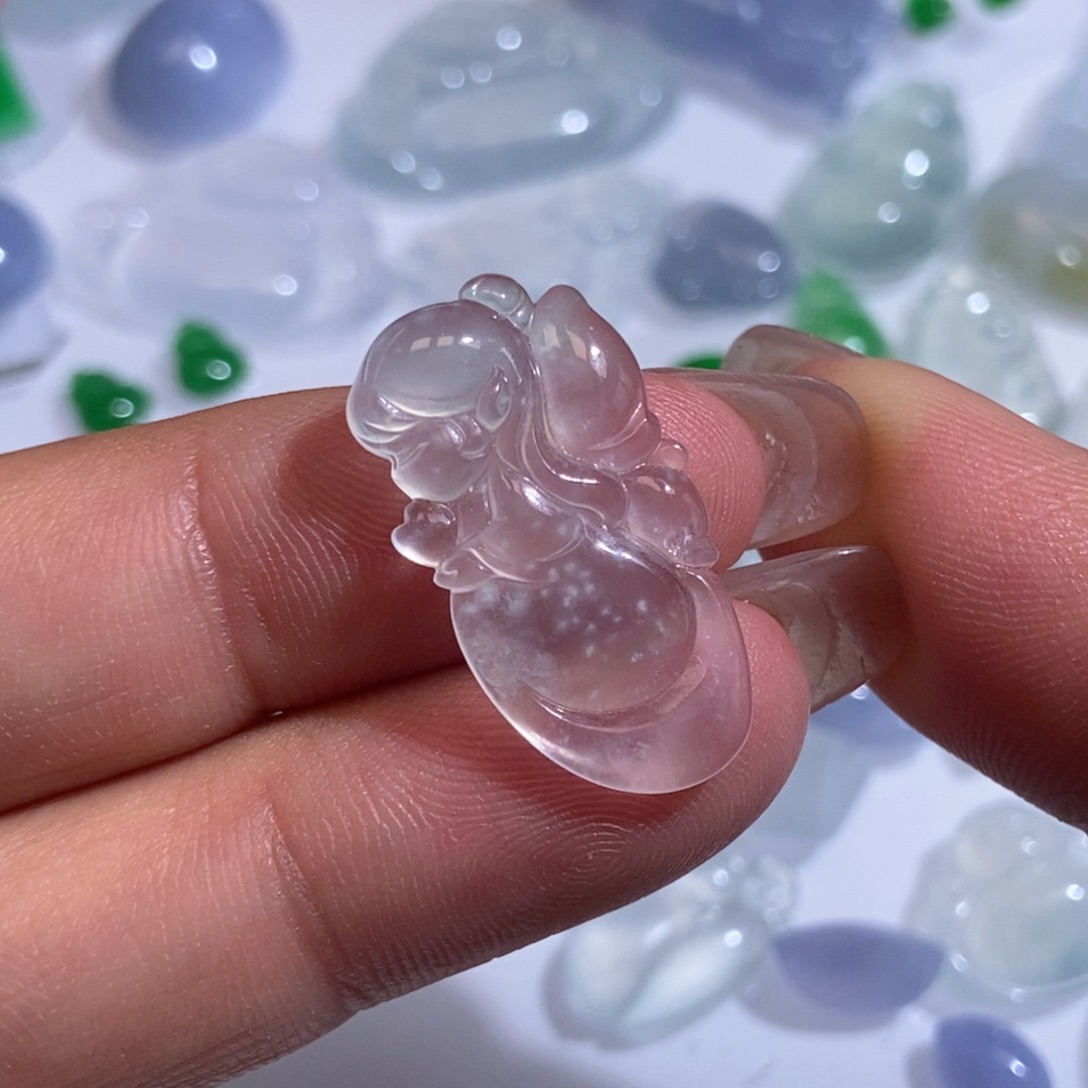 未镶嵌定制翡翠翡翠24.4/13.4/3.6