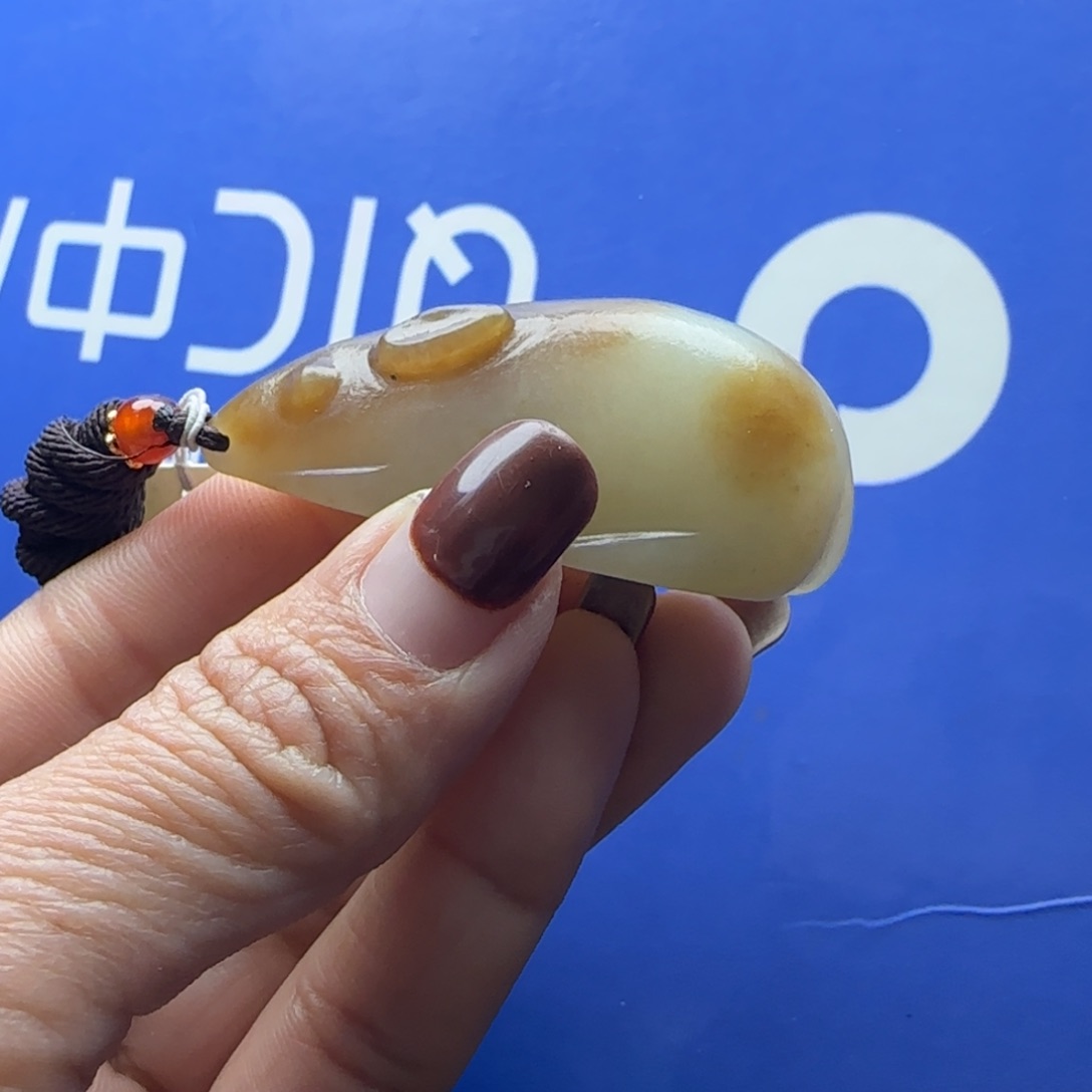 和田玉挂件未镶嵌清***泉