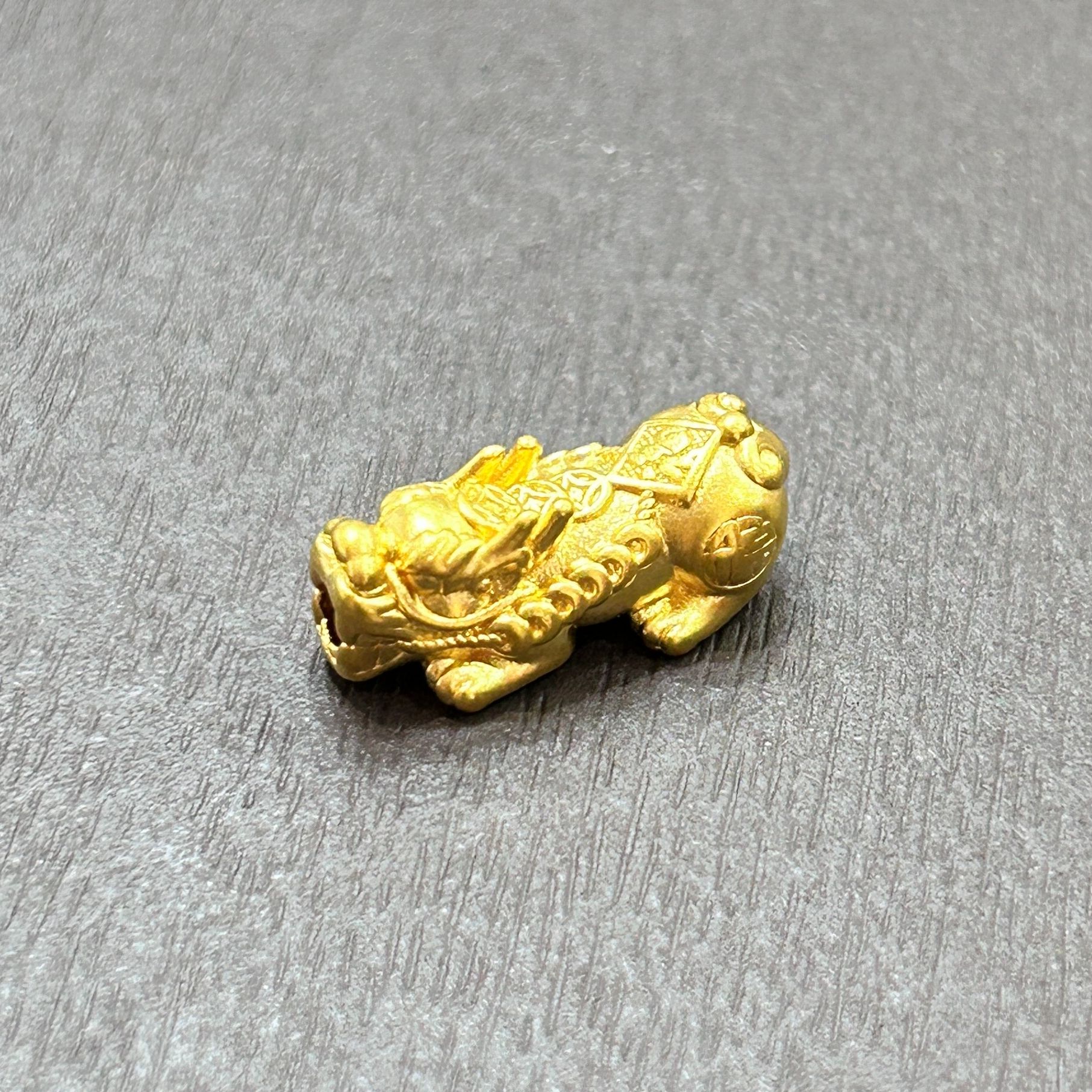 【店长专享】足金999投资金攒黄金悦己貔貅PJ818克重多退少补