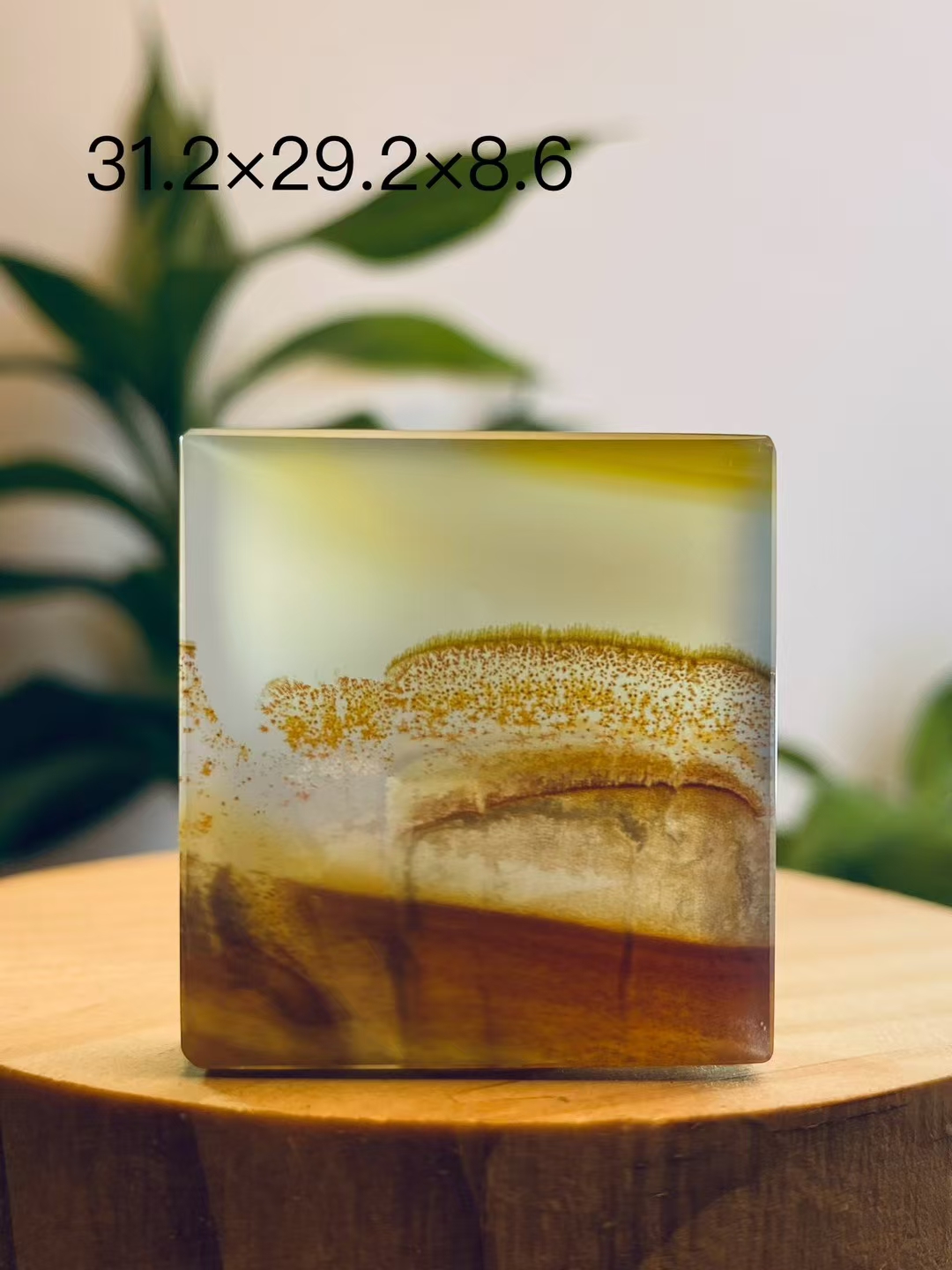 天然海洋玉髓风景吊坠上新货