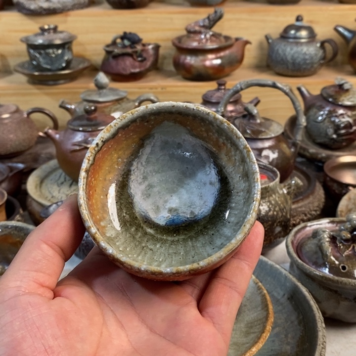 杯柴烧手工制作工艺