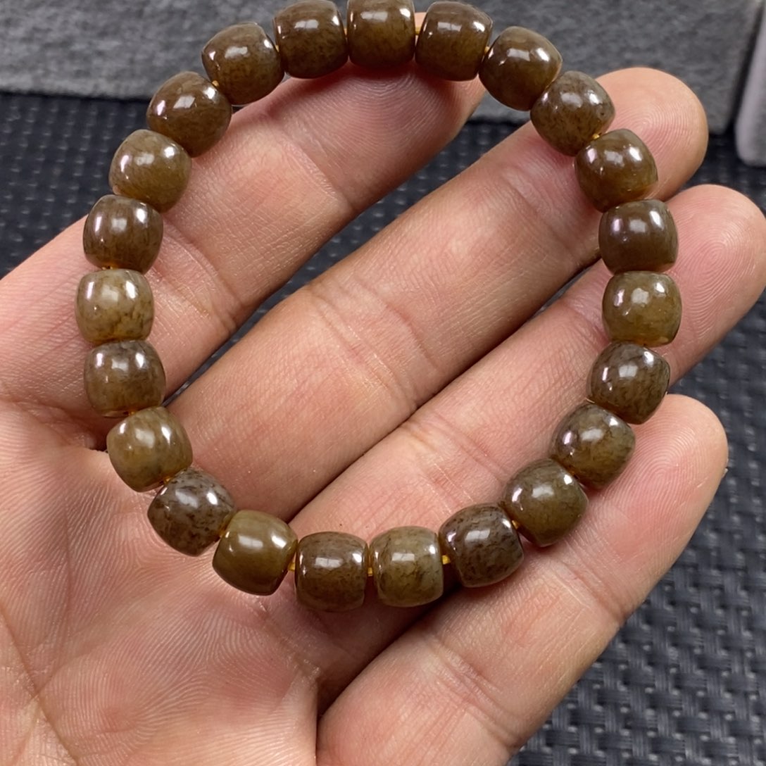 和田玉手链未镶嵌