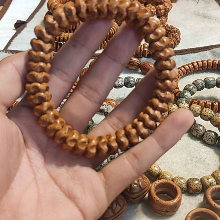 桃核手串无相花瓣原生态