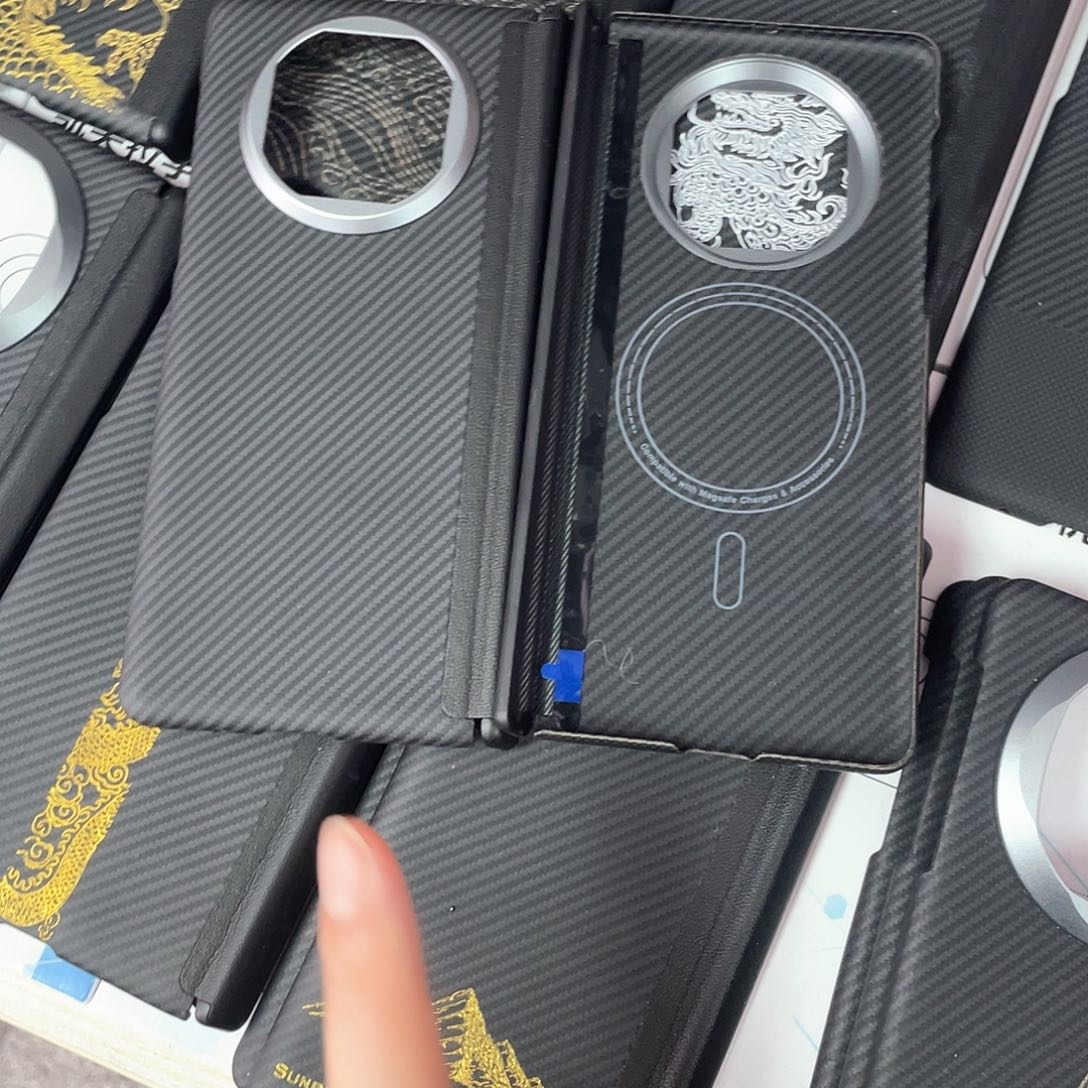 X5黑灰纯色带中轴磁吸