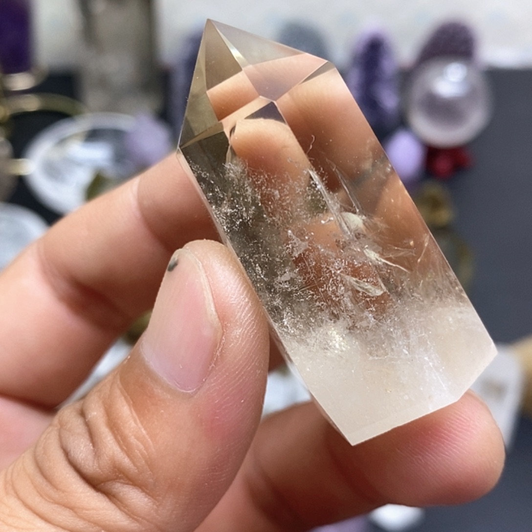 水晶珠宝半成品未镶嵌83水晶石