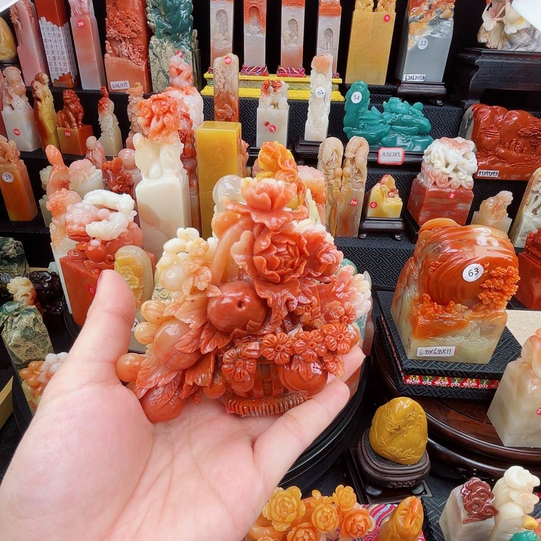 寿山石印石寿山石印章