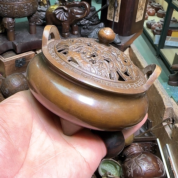 铜器办公室茶室摆件