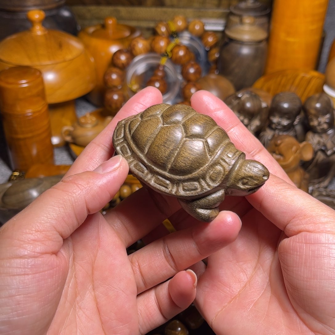 金丝楠阴沉木乌龟