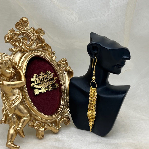 A播 8.77g 足金999耳饰d