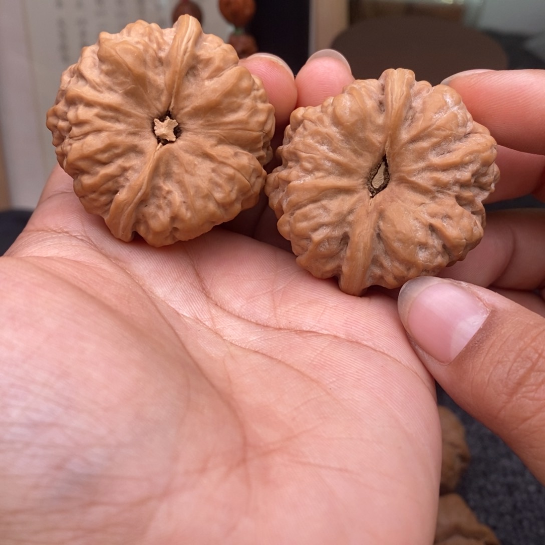 文玩核桃把件41蛤蟆头