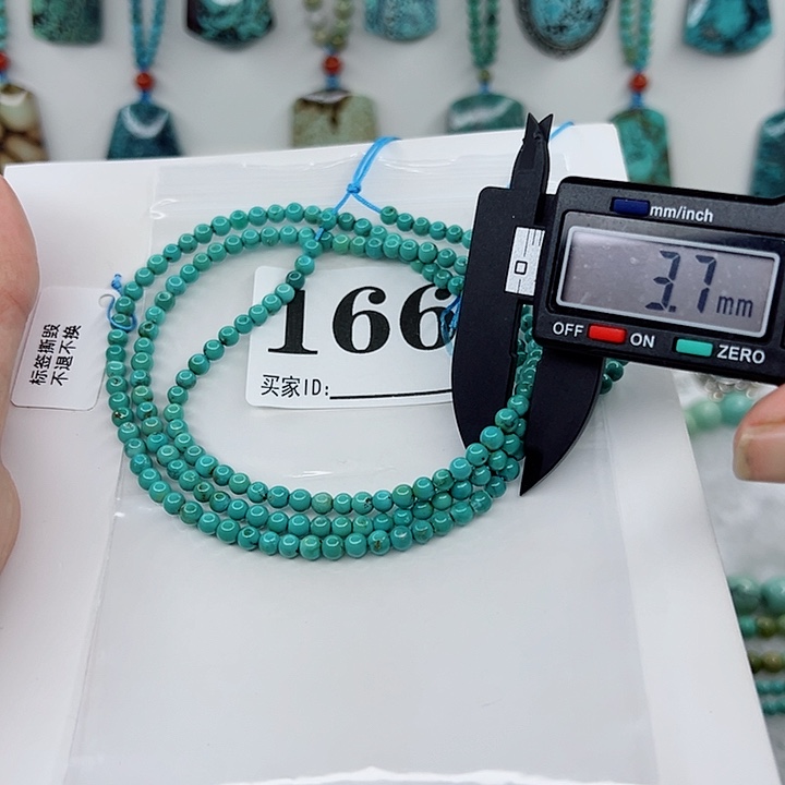 绿松石颈饰未镶嵌