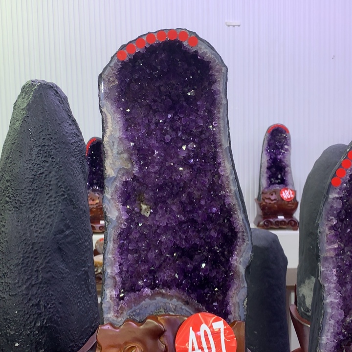 紫晶大型摆件（非配饰）未镶嵌
