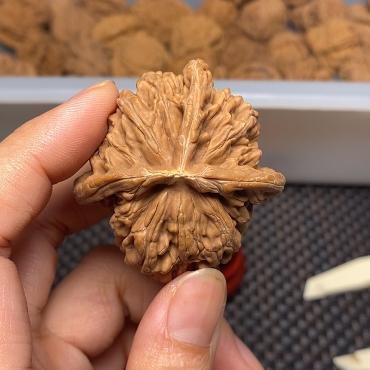 加***鲁吊坠文玩核桃文玩核桃异形单只