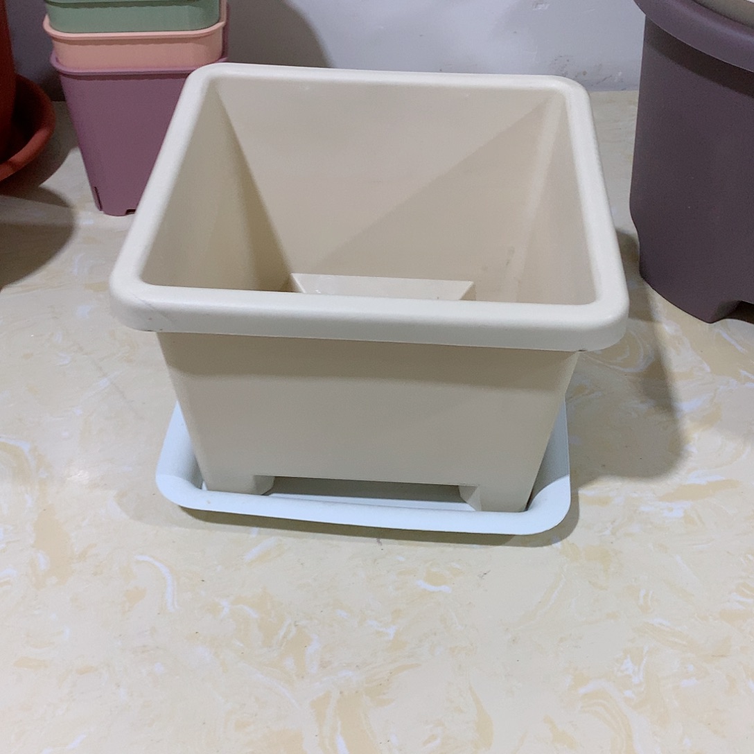 树脂黄*方球根口27米白5个带托