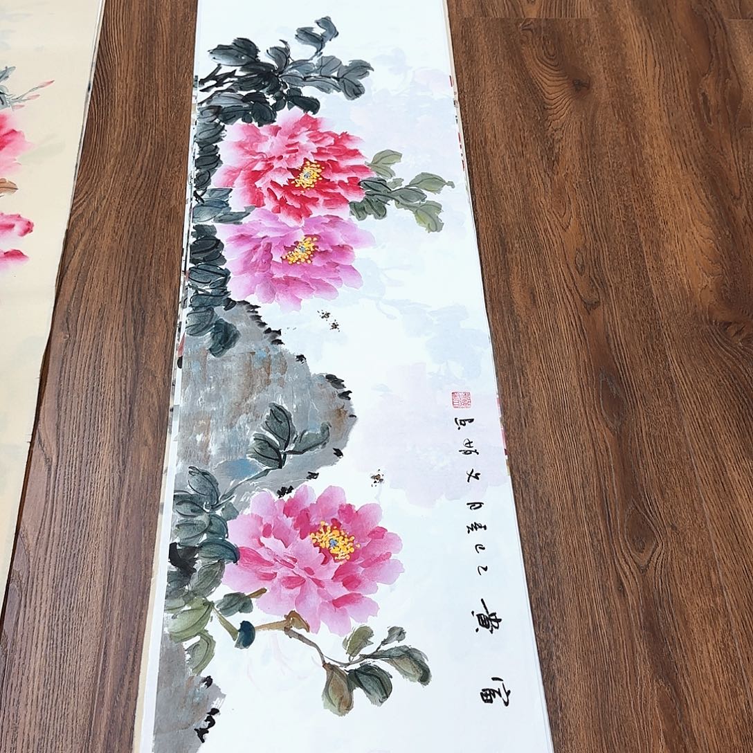 国画国画作品集一个由